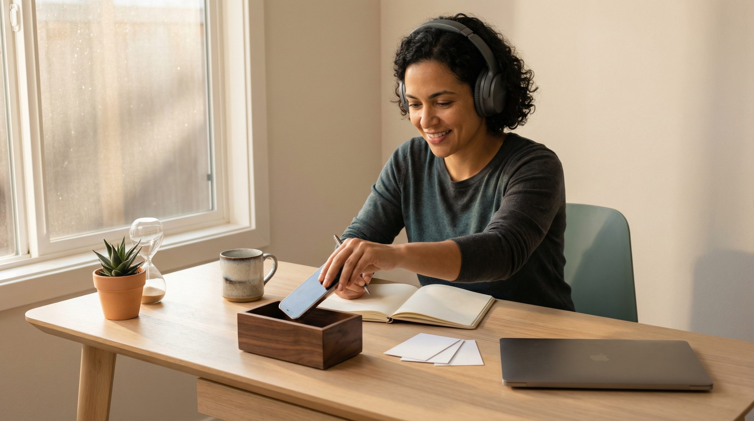 Silenciar o ruído devolve Foco no Dia (agora)
