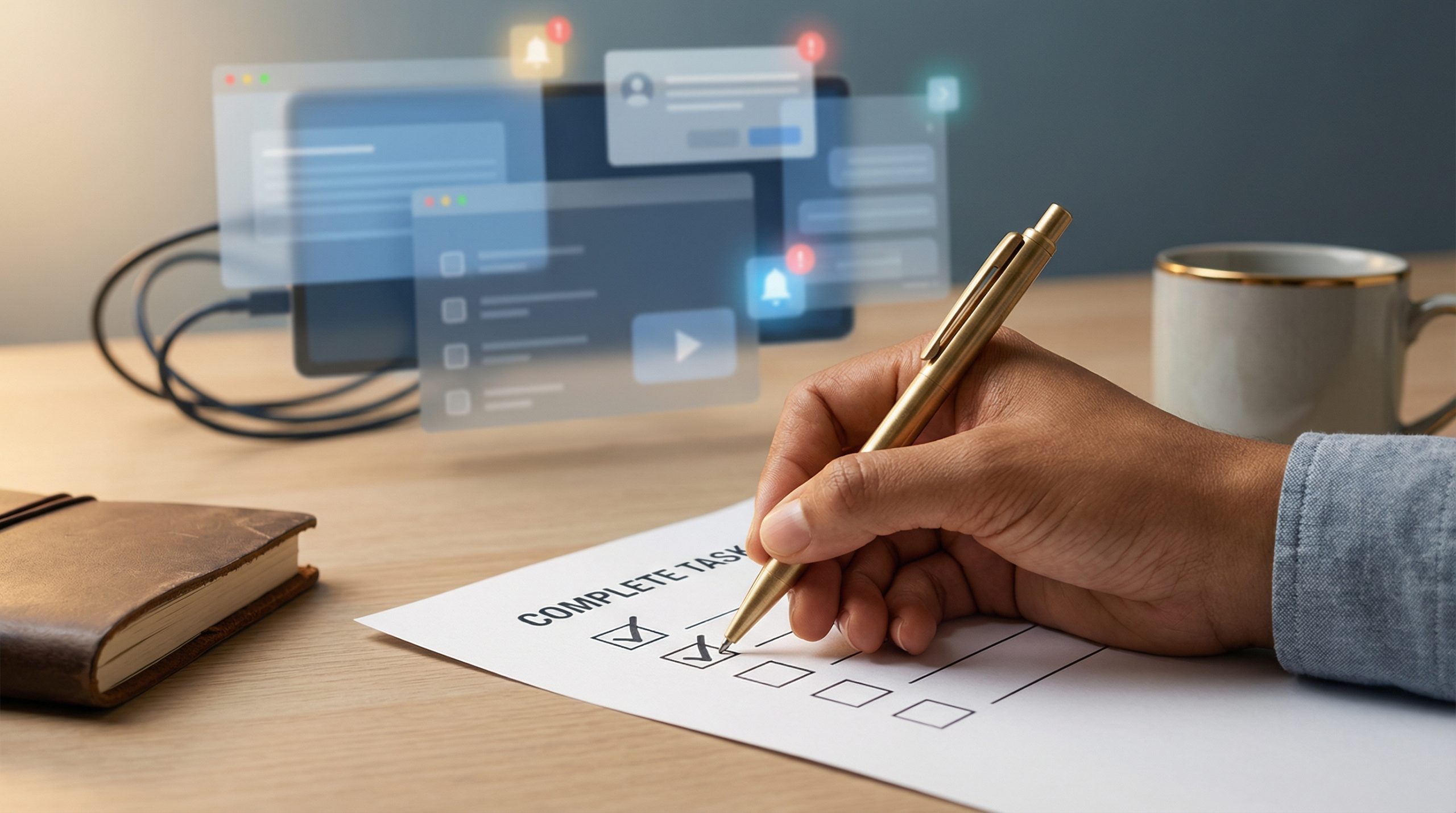 Checklists simples superam Ferramentas de Trabalho complexas