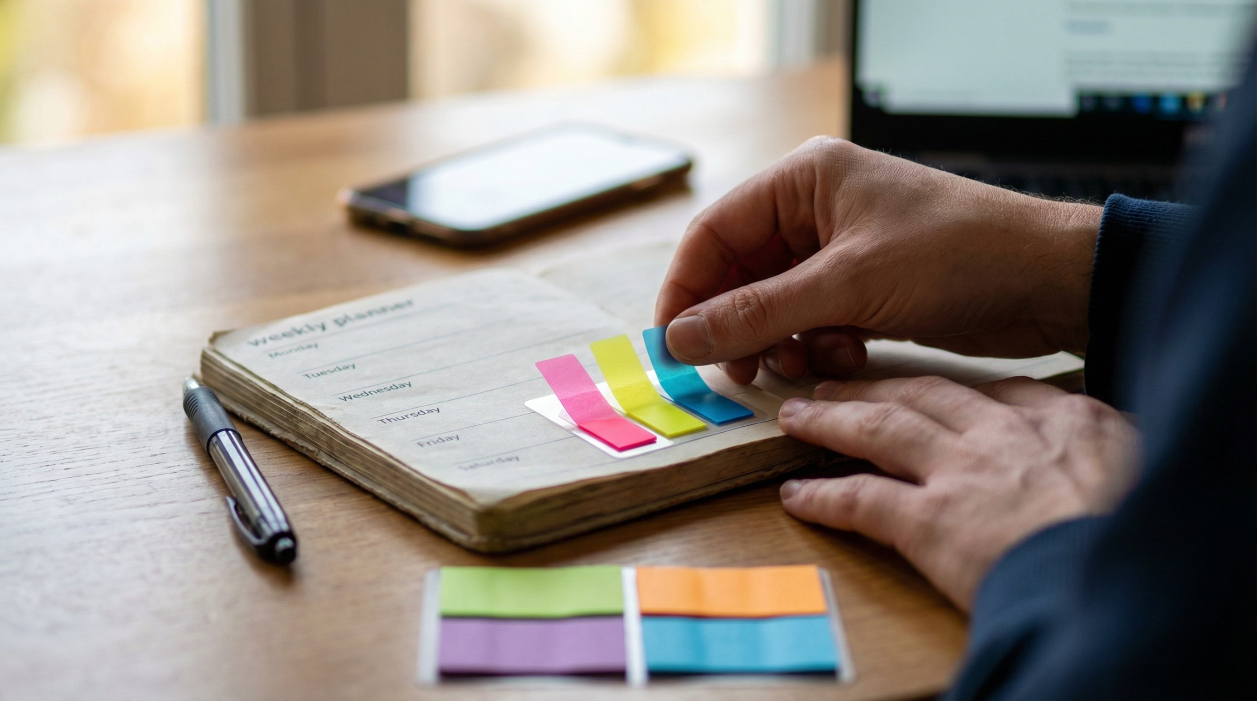 Escape das urgências com um Planejamento Semanal real - 2
