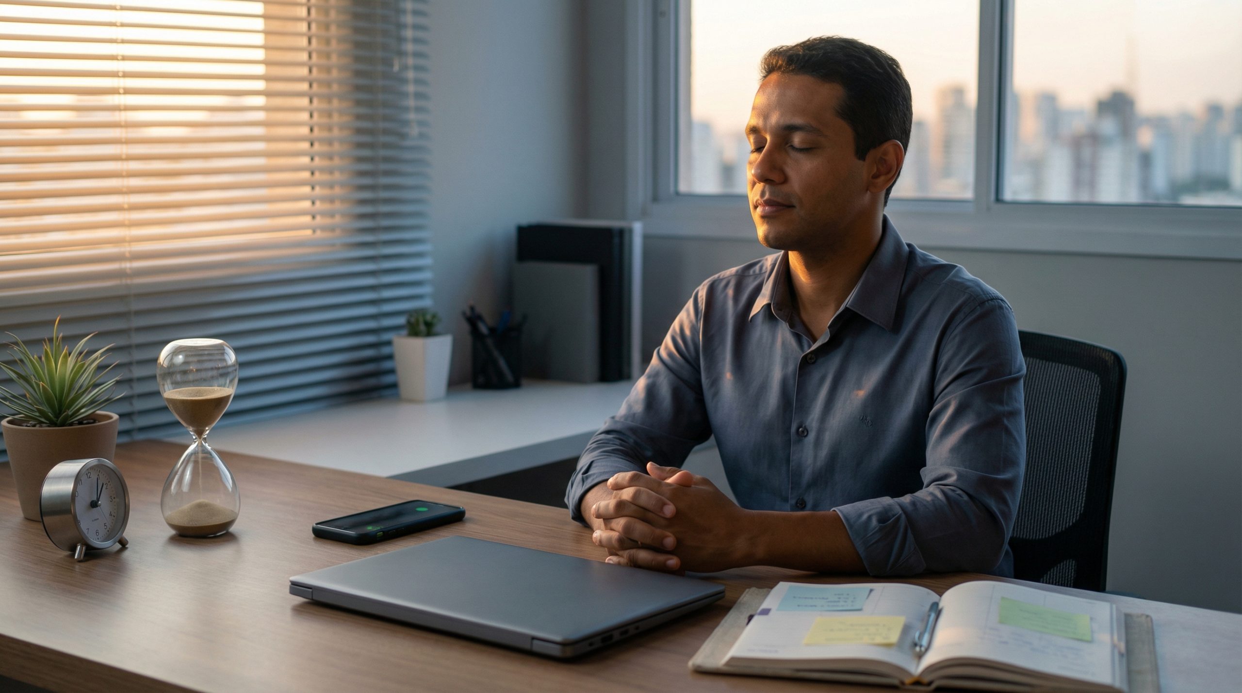 Uma pausa (estratégica) define Foco no Dia