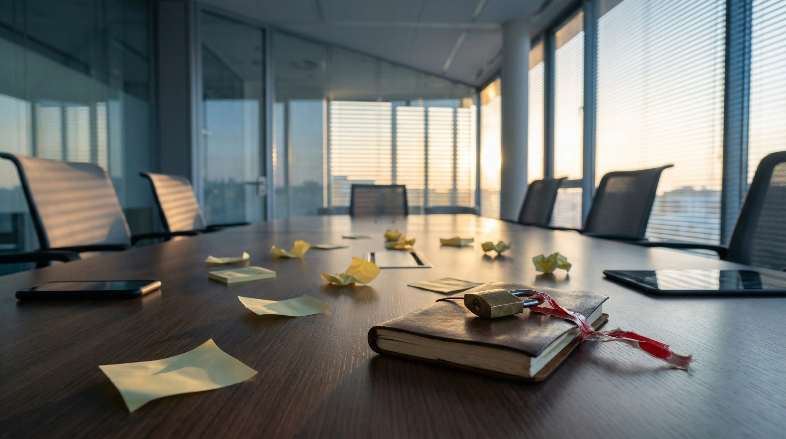 Ausência de pauta (trava) Reuniões e Comunicação