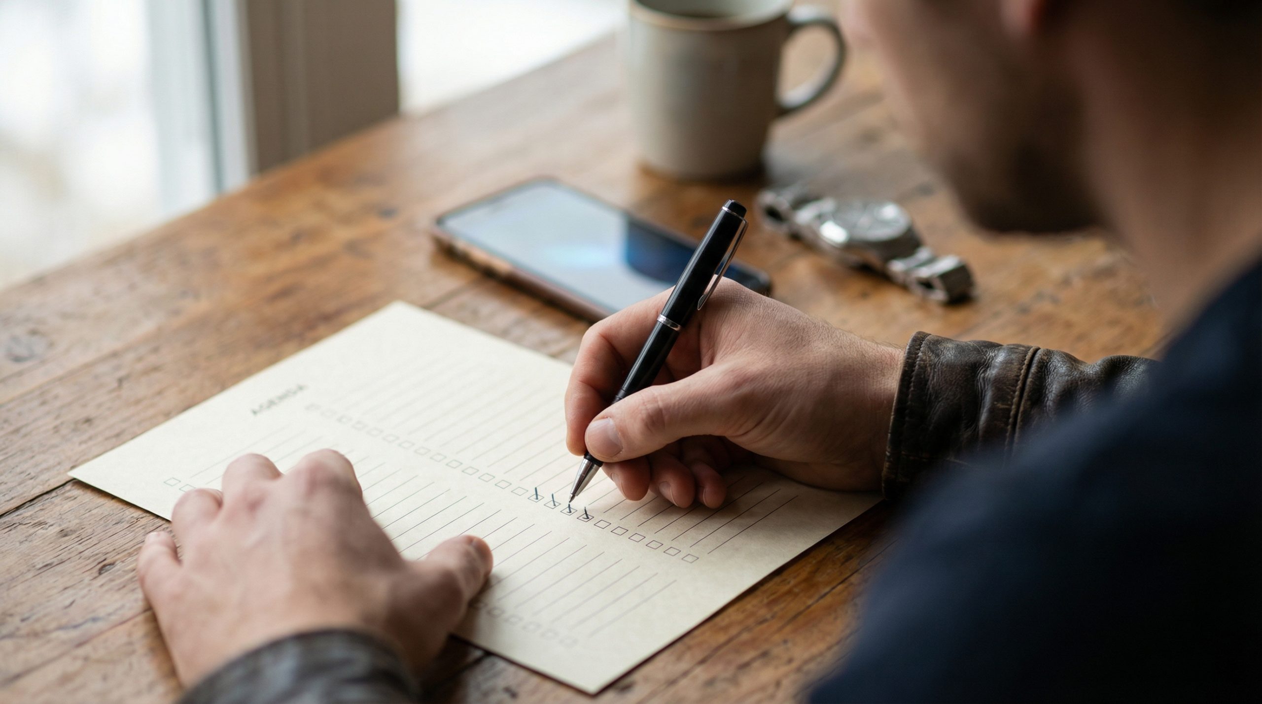 Fim do improviso nas Reuniões e Comunicação (meta) - 2