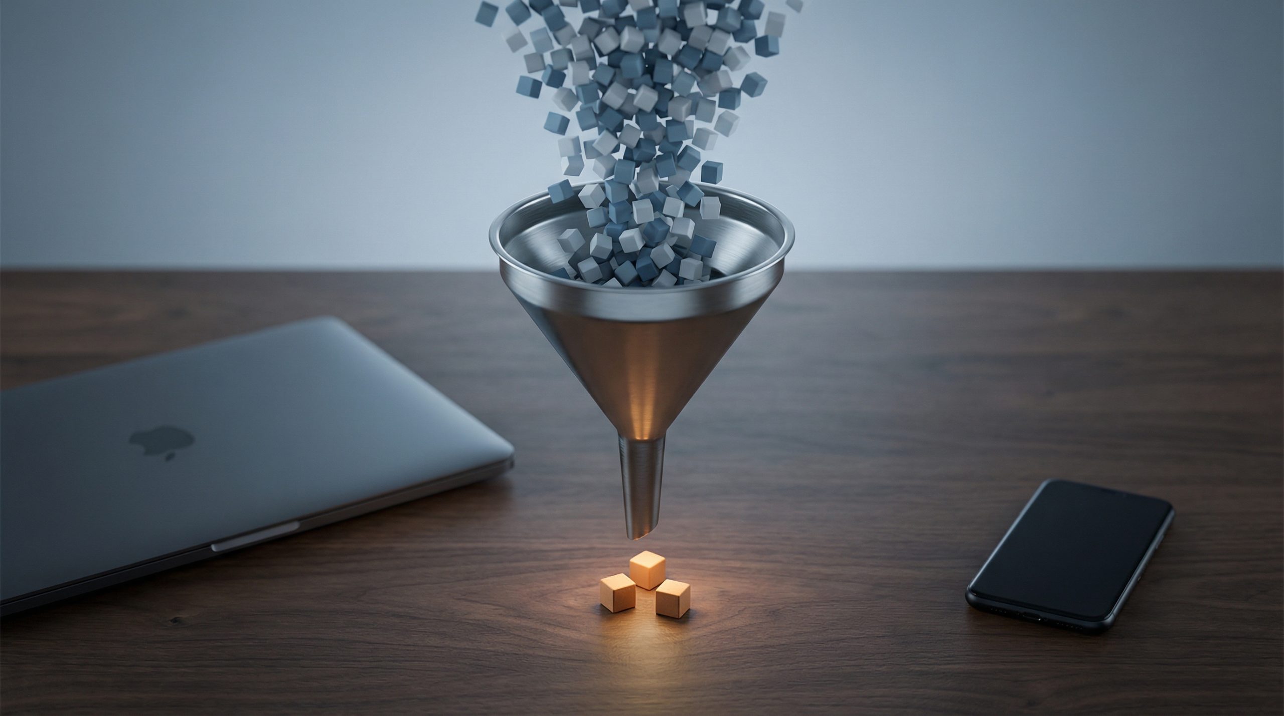 Filtre as Ferramentas de Trabalho (zero excessos)