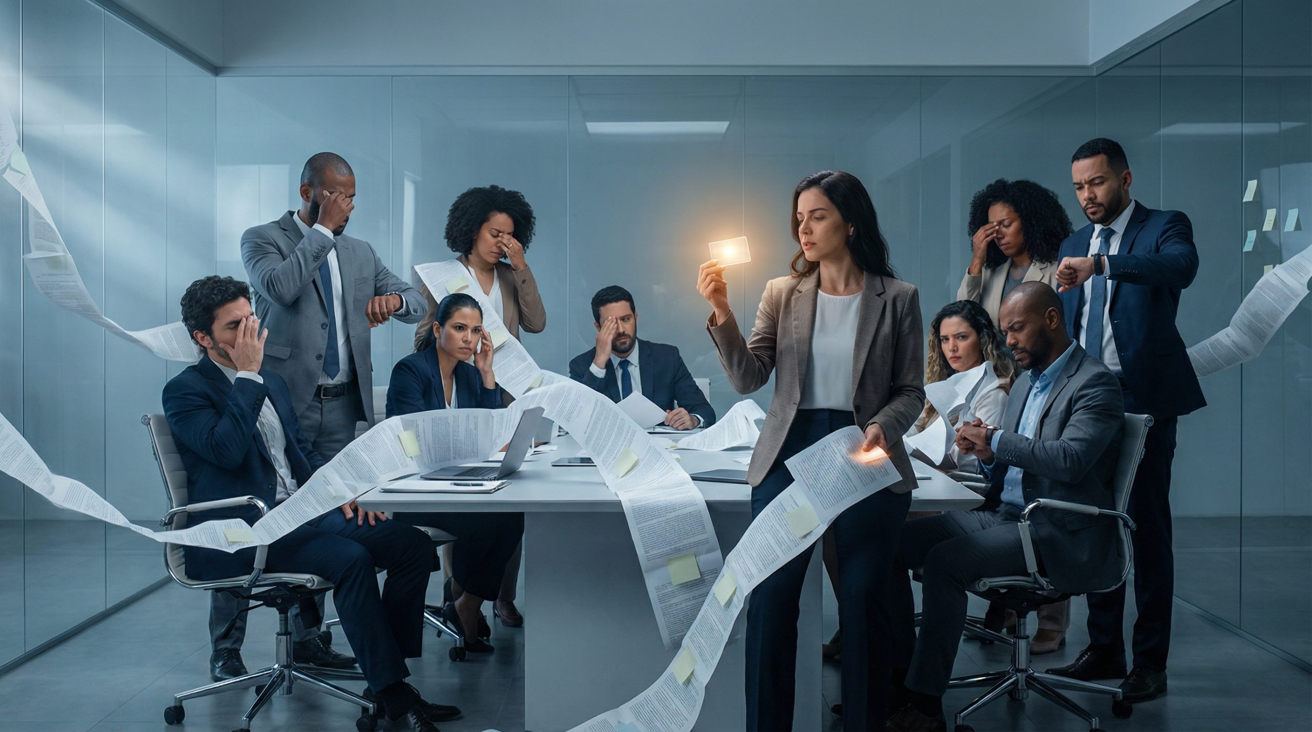 Pautas vagas (e longas) sabotam Reuniões e Comunicação