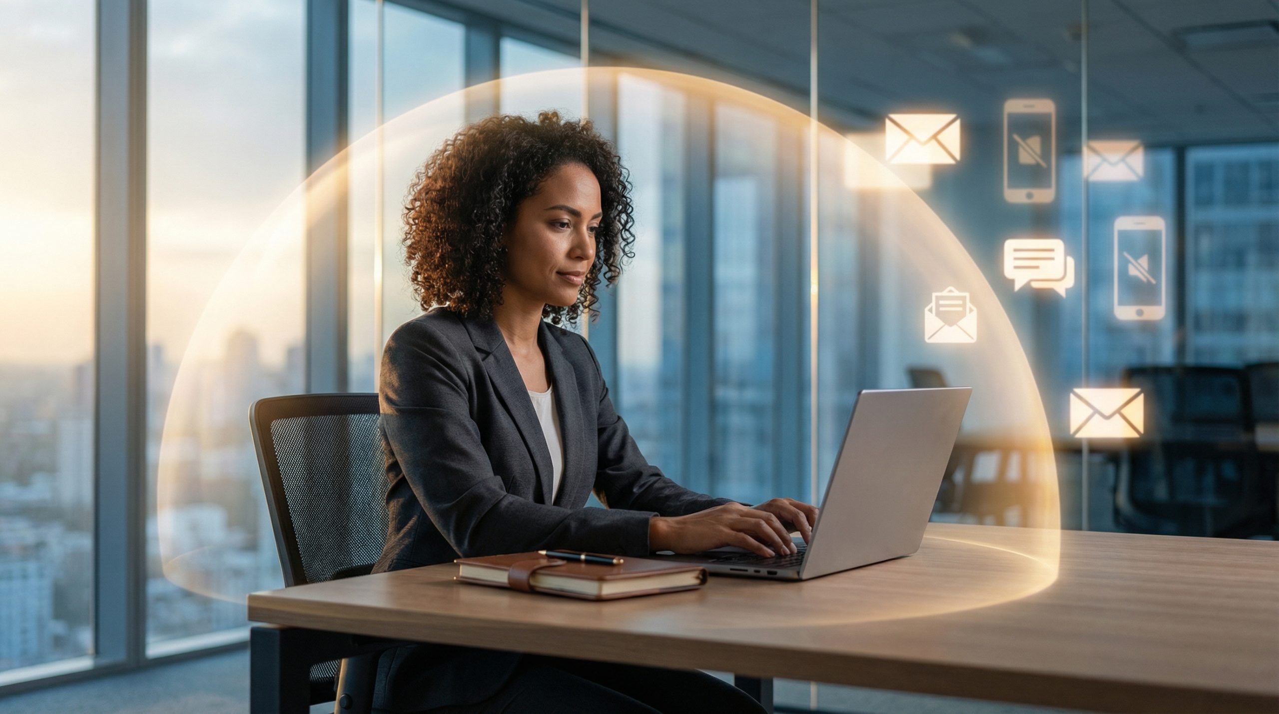 Zere as interrupções e ative Foco no Dia (estável)