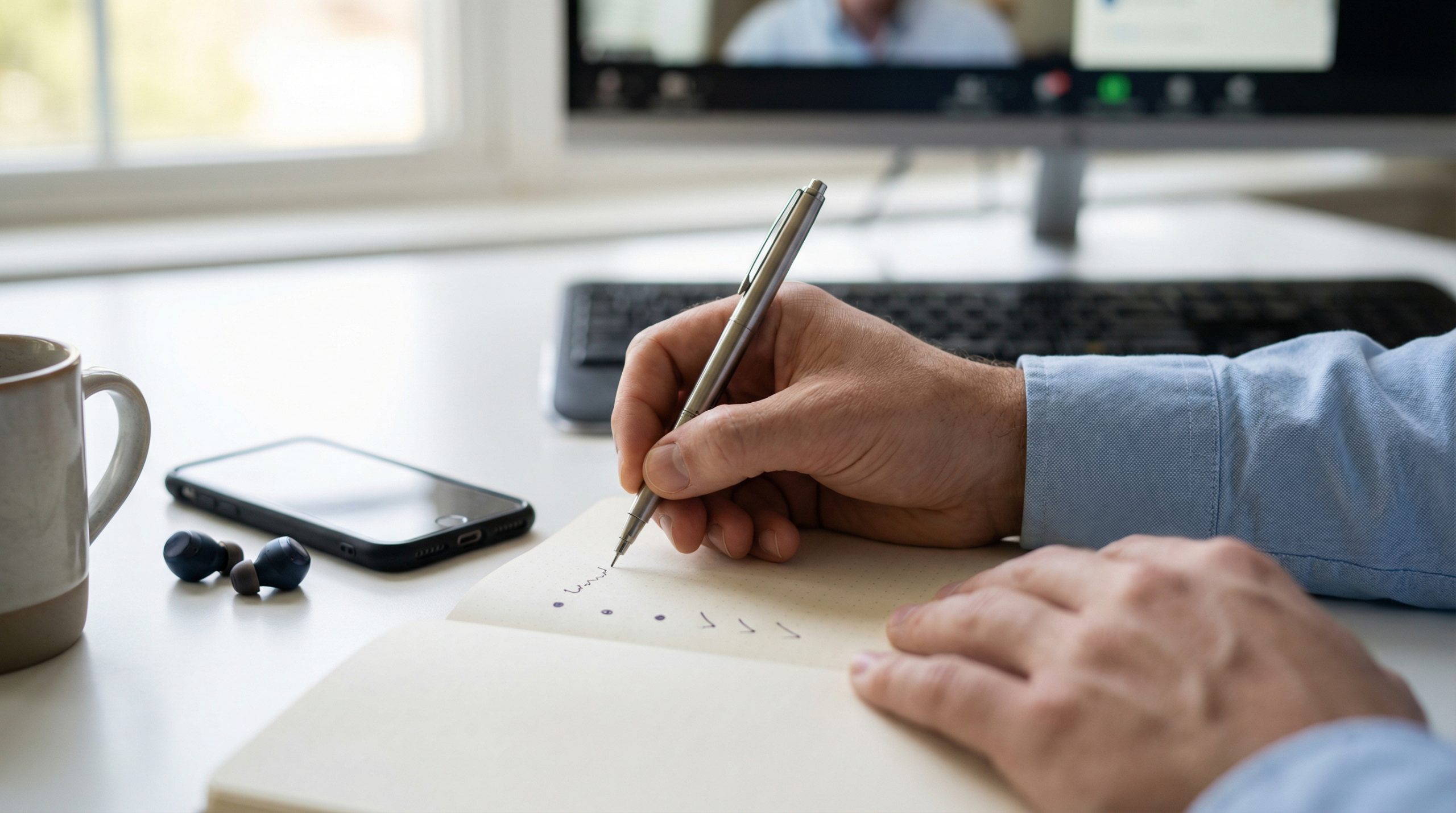 Escrita supera fala nas Reuniões e Comunicação (objetivas) - 2