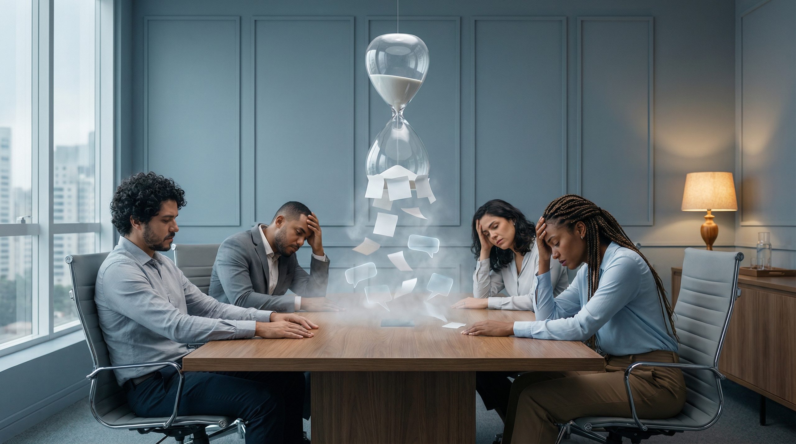 Confiar na memória arruína Reuniões e Comunicação — escreva